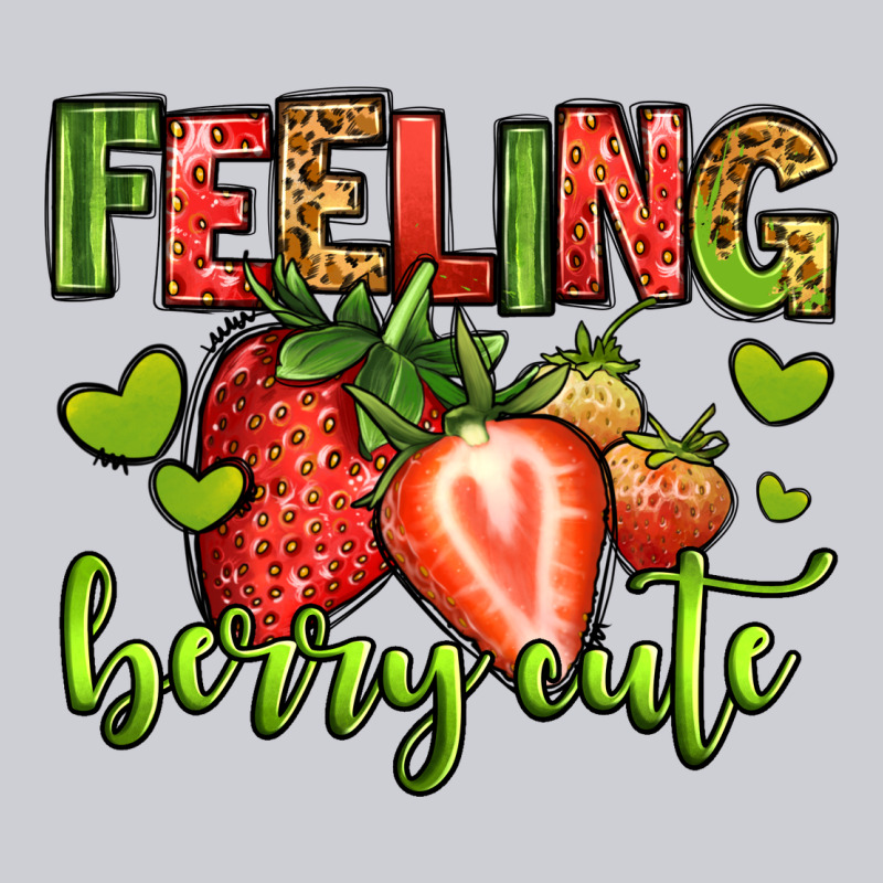 Feeling Berry Cute Strawberry Heavyweight Sweatshirt by Jasminsmagicworld | Teevron
