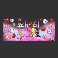 School Nurse Libbey Glass Urban Heavy Tee | Teevron