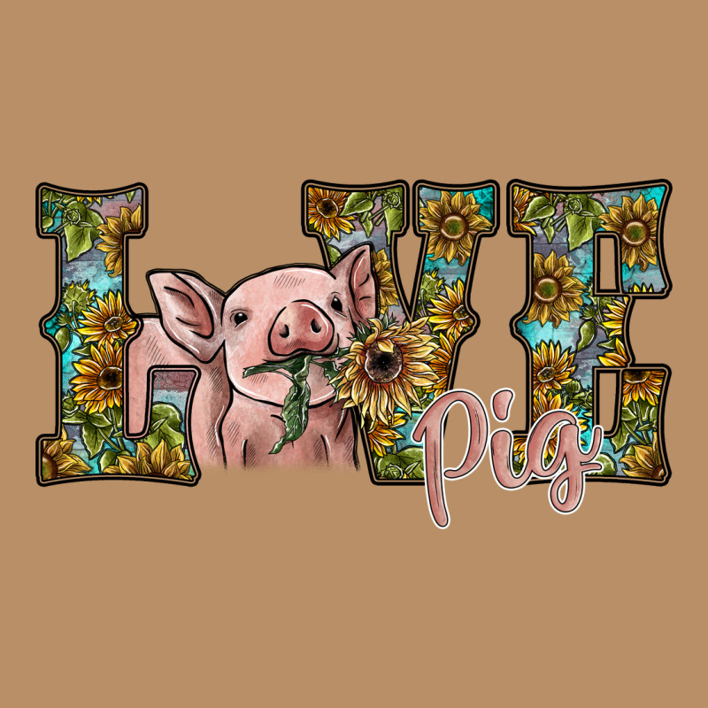 Love Pig Vintage Hoodie by SublimationCraftShop | Teevron