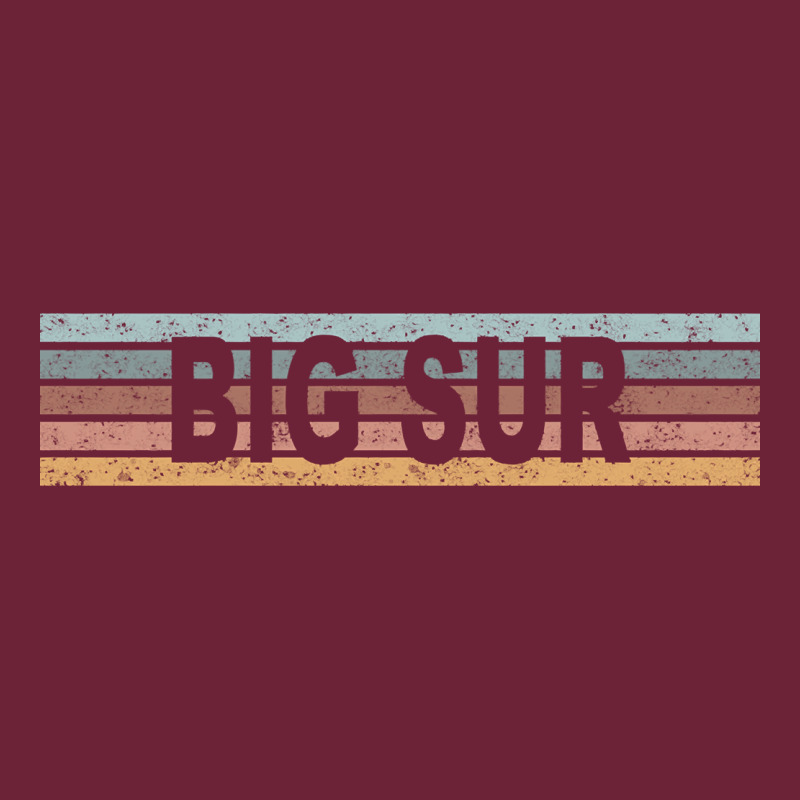 Big Sur California Ca Usa Retro Sweatshirt Long Sleeve Tee by linhVisuals | Teevron