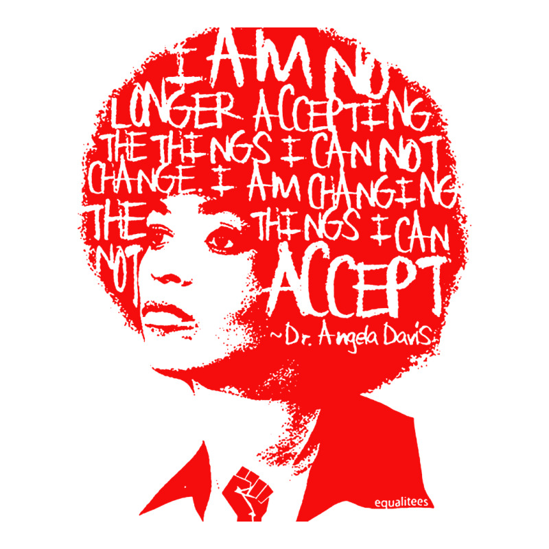 Angela Davis Political Activist Long Sleeve Tee by linhVisuals | Teevron