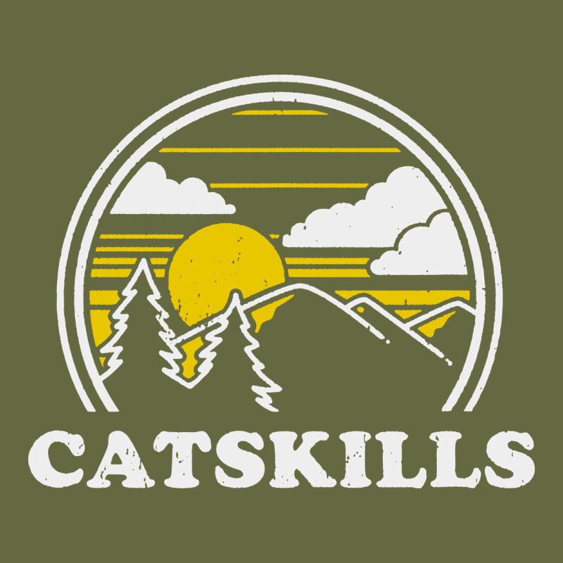 Catskills New York Vintage Long Sleeve Tee by linhVisuals | Teevron