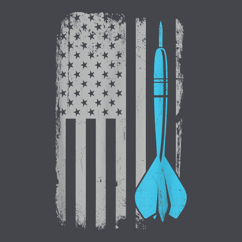 Throwing Darts   Vintage Usa American Flag For Dart Players T Shirt Long Sleeve Tee by linhVisuals | Teevron
