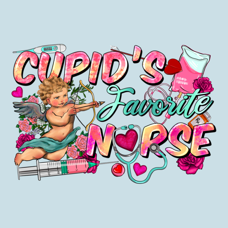 Cupid's Favorite Nurse Ladies Tee by FaDigitalArtStudio | Teevron