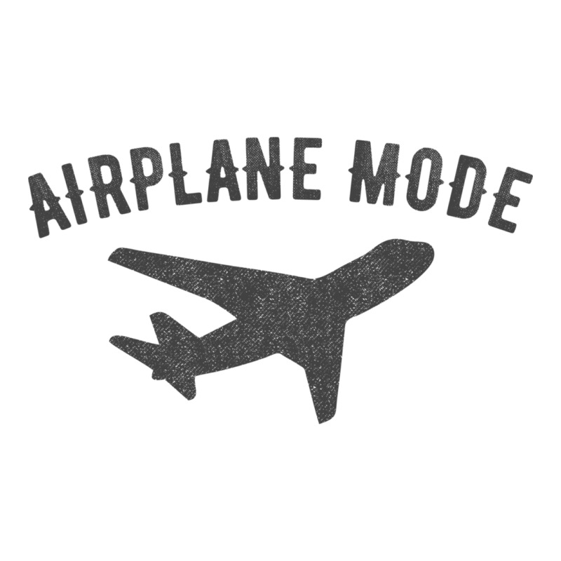 Airplane Mode Funny Traveling Design With Flying Plane Long Sleeve Tee by linhVisuals | Teevron