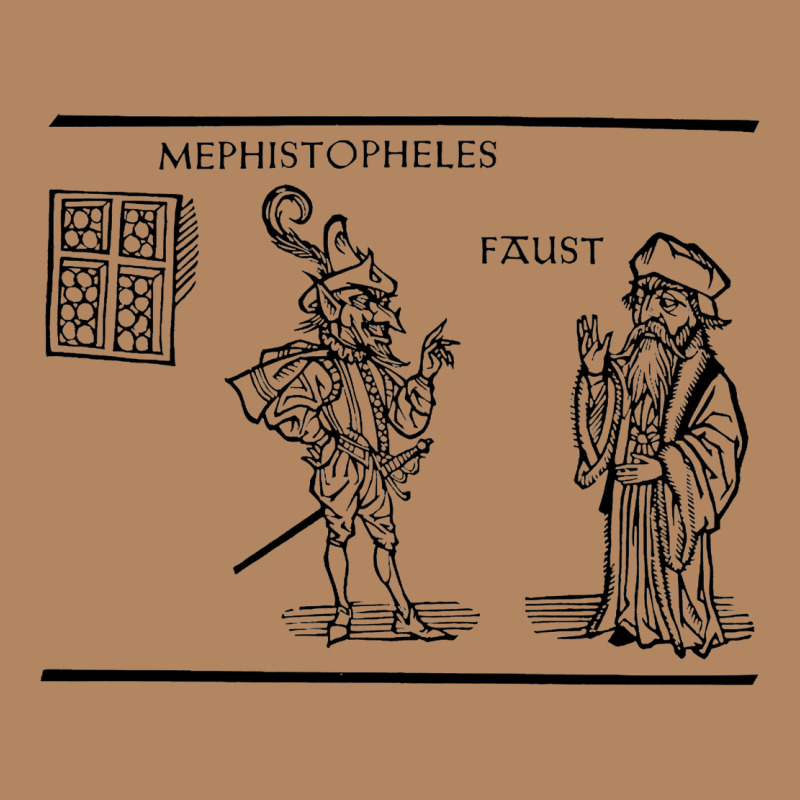 Doctor Faustus Vintage Illustration Design Long Sleeve Tee by linhVisuals | Teevron