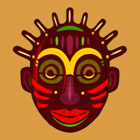 African Masks 2 Urban Heavy Tee | Teevron