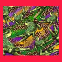 Mardi Gras Louisiana Crocodile Leopard Zipper Hoodie | Teevron
