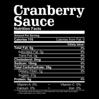Cranberry Sauce Nutrition Facts Funny Thanksgiving Christmas Food Nutr Long Sleeve Tee | Teevron