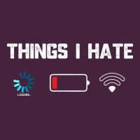 Funny Things I Hate Low Battery And Wifi Connection Long Sleeve Tee | Teevron