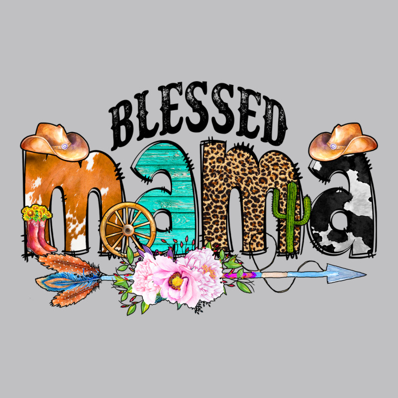 Blessed Mama Classic Tee by CowCowDesign | Teevron