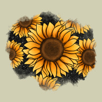 Sunflower Patch Heavy Core Tee | Teevron