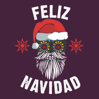 Mexican Christmas Sugar Skull Feliz Navidad Spanish Speaking Xmas Gift Long Sleeve Tee | Teevron