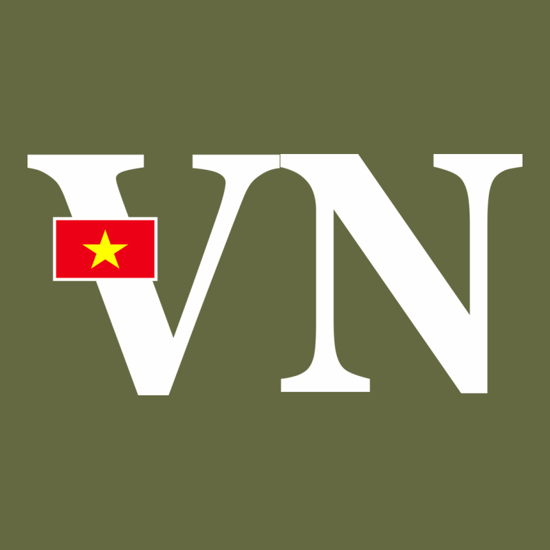 Vietnam Flag And Country Initials Long Sleeve Tee by linhVisuals | Teevron