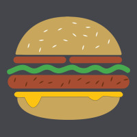 Vintage Burger Print Long Sleeve Tee | Teevron
