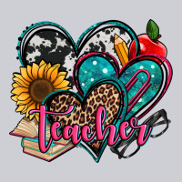 Teacher Hearts Heavyweight Sweatshirt | Teevron