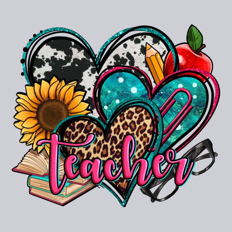 Teacher Hearts Heavyweight Sweatshirt by Jasminsmagicworld | Teevron