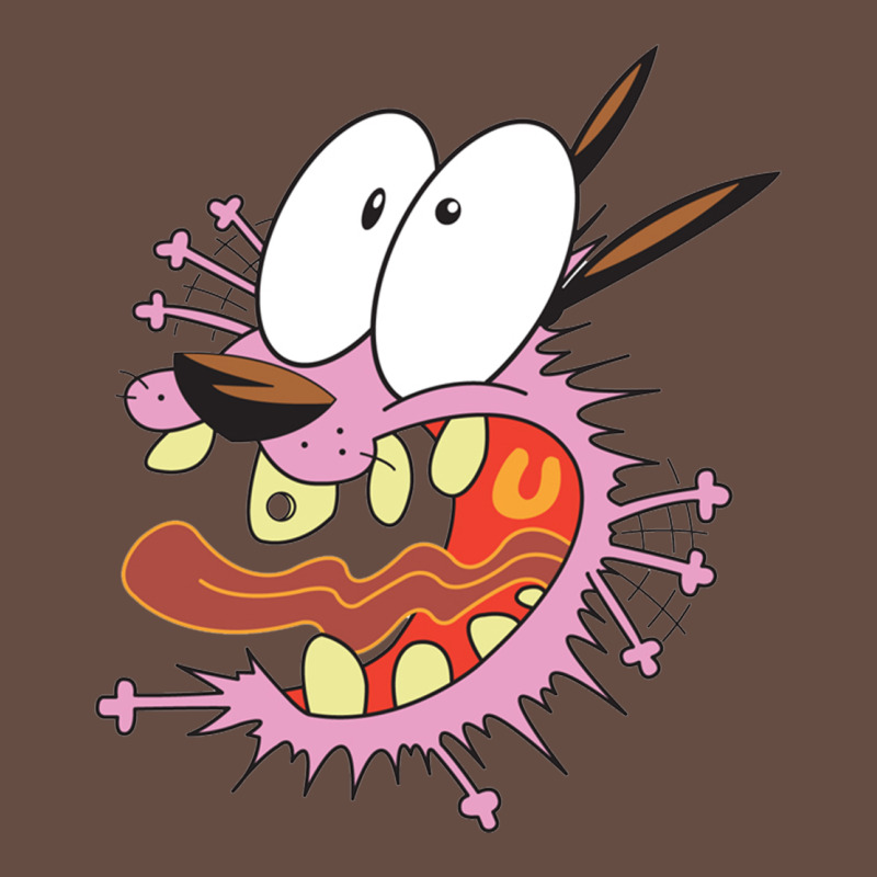 Courage The Cowardly Dog Long Sleeve Tee by linhVisuals | Teevron