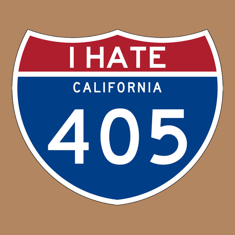 Los Angeles California Interstate 405 (i 405) Sweatshirt Long Sleeve Tee by linhVisuals | Teevron