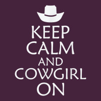 Keep Calm And Cowgirl Horse Long Sleeve Tee | Teevron