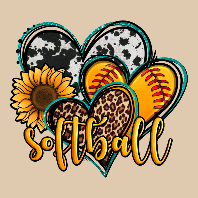 Softball Hearts Heavyweight Sweatshirt by Jasminsmagicworld | Teevron