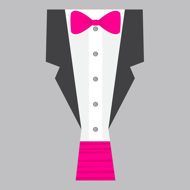 Pink Tux Tuxedo Long Sleeve Tee by linhVisuals | Teevron