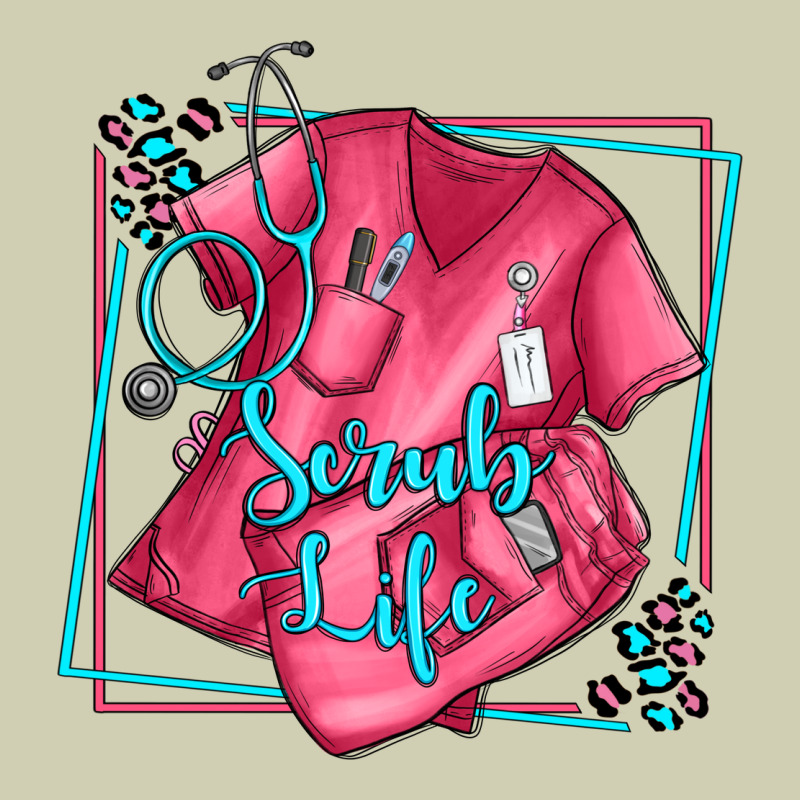 Nurse Scrub Life Olivia Heavy Core Tee by OliviaCreatesArt | Teevron