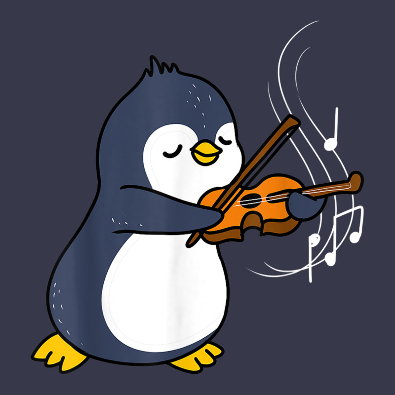 Penguin Playing Violin Animal Long Sleeve Tee by linhVisuals | Teevron