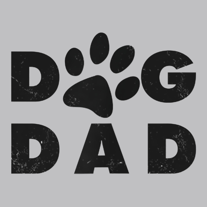 Dog Dad Classic Design Paw Gift T Shirt Long Sleeve Tee by linhVisuals | Teevron