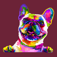 Frenchie French Bulldog Pop Art Portrait Bouledogue T Shirt Long Sleeve Tee | Teevron