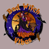 Bad Witch Vibes Vintage Hoodie | Teevron