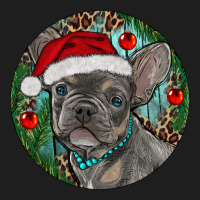 Frenchie Christmas Heavyweight Hoodie | Teevron