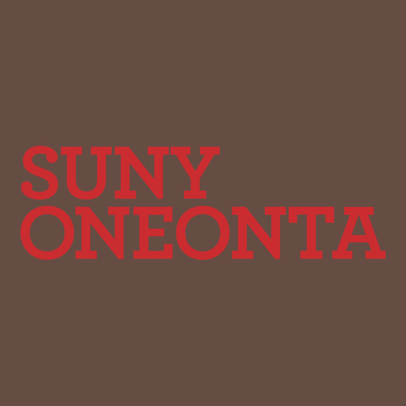 Suny Oneonta Wordmark Long Sleeve Tee by linhVisuals | Teevron