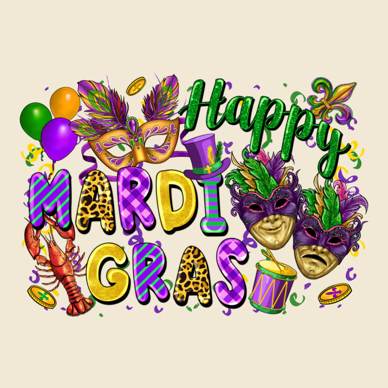 Happy Mardi Gras Ladies Tee by FaDigitalArtStudio | Teevron