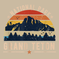 National Park Grand Teton Vintage Retro Hiking Long Sleeve Tee | Teevron