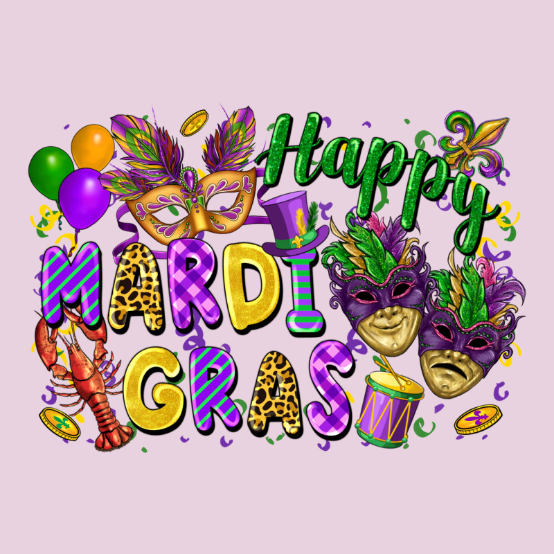 Happy Mardi Gras Ladies Tee by FaDigitalArtStudio | Teevron