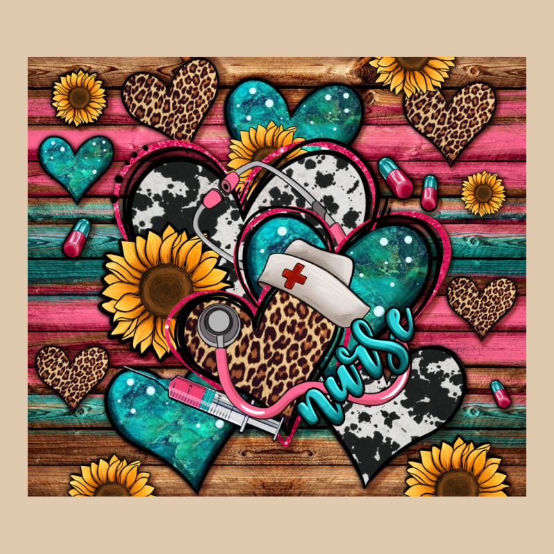 Nurse Hearts Heavyweight Sweatshirt by Jasminsmagicworld | Teevron
