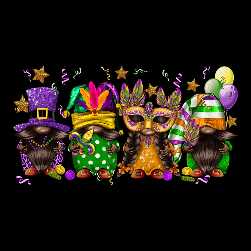 Mardi Gras Afro Gnomies Premium Tee by FaDigitalArtStudio | Teevron