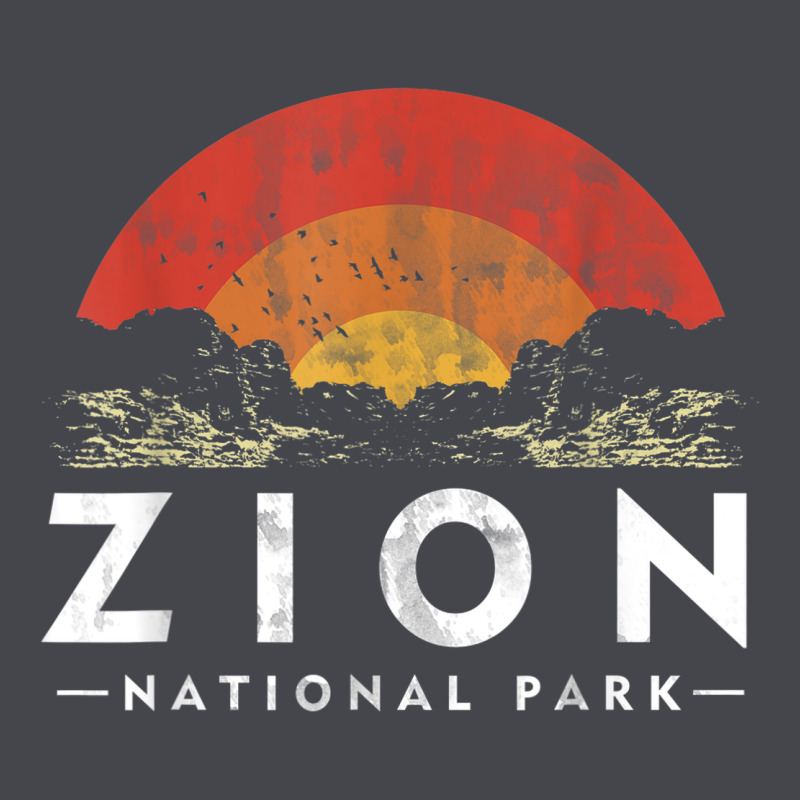 Retro Zion National Park Us Vintage Utah Adventure Hiking Long Sleeve Tee by linhVisuals | Teevron