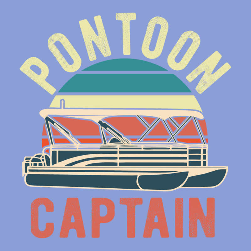 Pontoon Captain Vintage Boating Party Funny Gift For Pontooning Lover Long Sleeve Tee by linhVisuals | Teevron