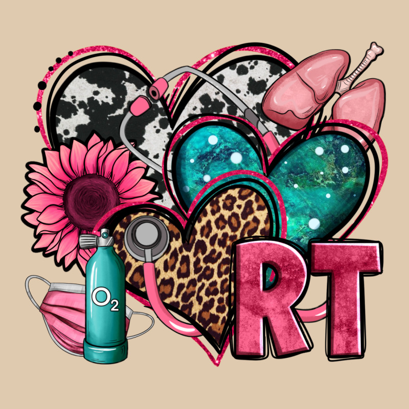 Rt Respiratory Therapist Hearts Heavyweight Sweatshirt by Jasminsmagicworld | Teevron