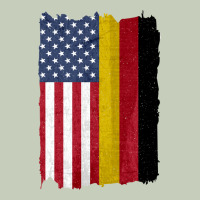 United States With Germany Flag Mix Us And German Country Flags Long Sleeve Tee | Teevron