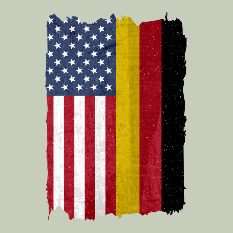 United States With Germany Flag Mix Us And German Country Flags Long Sleeve Tee by linhVisuals | Teevron