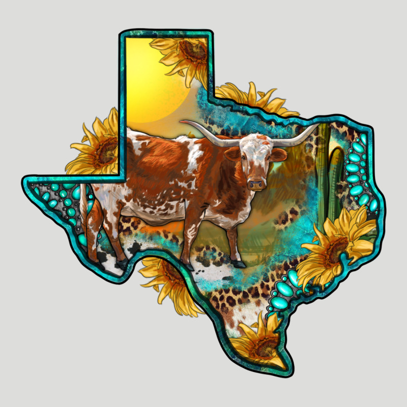 Western Texas Map With Longhorn Bull Zipper Hoodie by RanaPortraitStore | Teevron