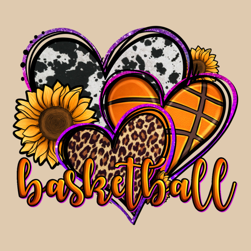 Basketball Hearts Heavyweight Sweatshirt by Jasminsmagicworld | Teevron