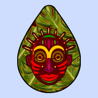 African Masks Teardrop  7 Urban Heavy Tee | Teevron