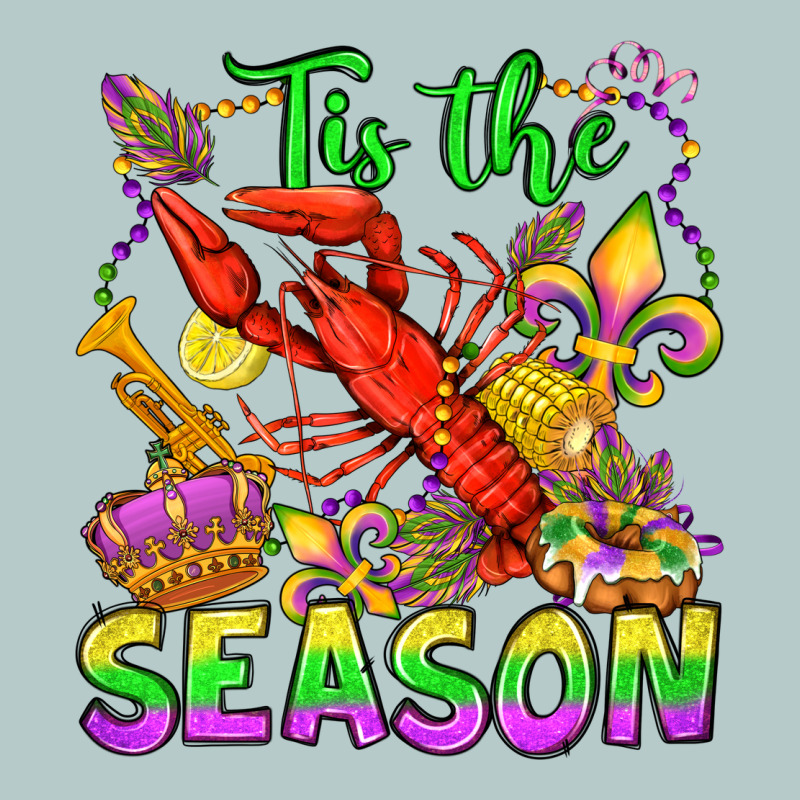 Tis The Season Mardi Gras Olivia Heavy Core Tee by OliviaCreatesArt | Teevron