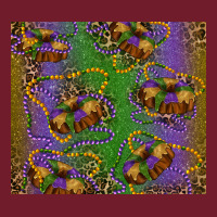 Mardi Gras King Cake Leopard Zipper Hoodie | Teevron