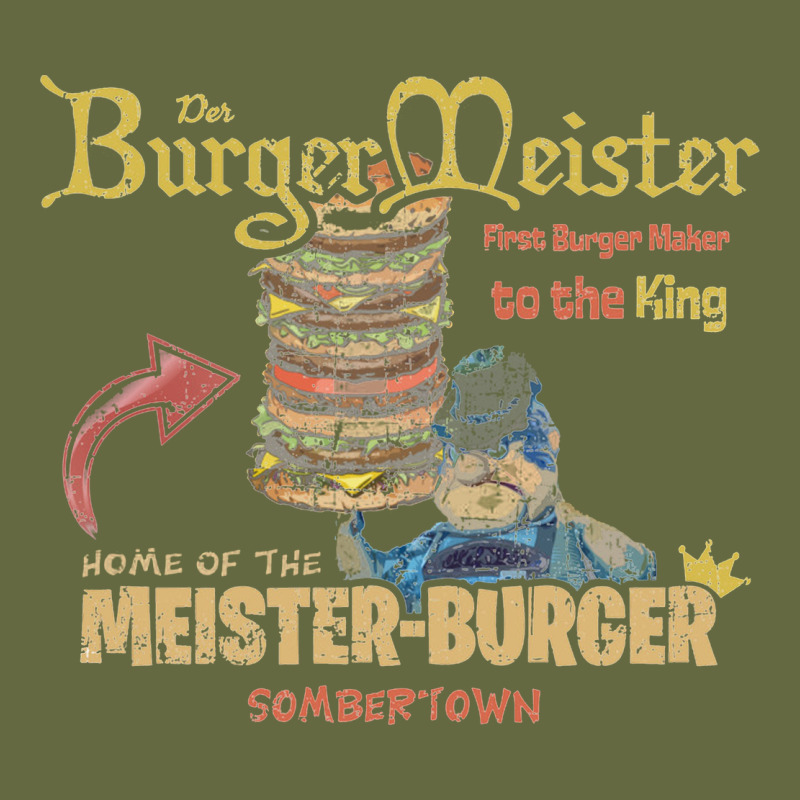 The Burgermeister Home Of The Meister Burger Long Sleeve Tee by linhVisuals | Teevron