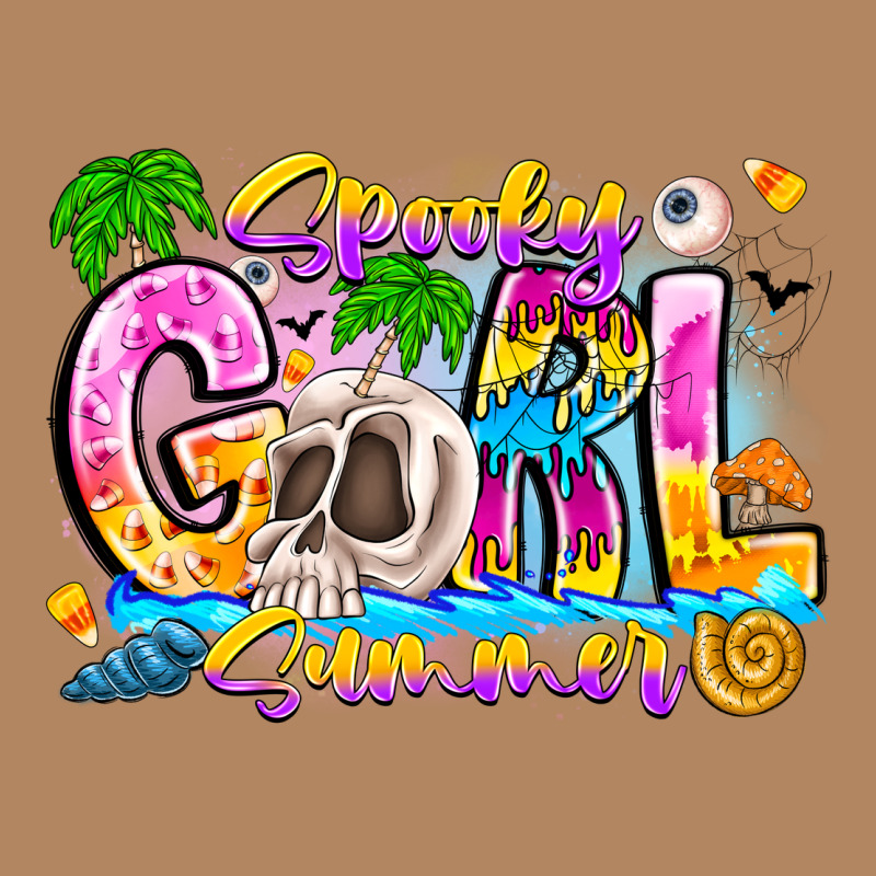 Spooky Girl Summer Long Sleeve Tee by CowhideDigitalArt | Teevron